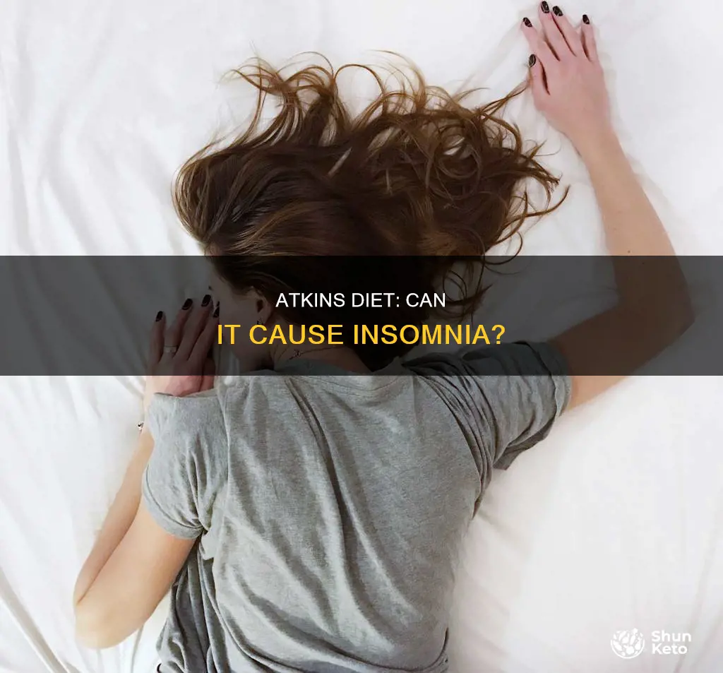 does atkins diet cause insomnia