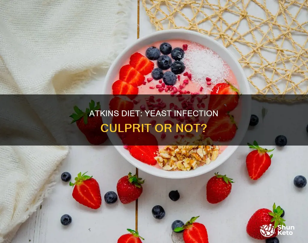 does atkins diet cause yeast infections