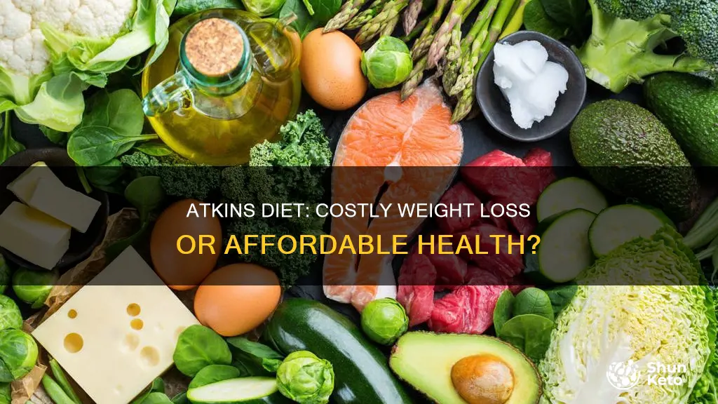 does atkins diet cost money