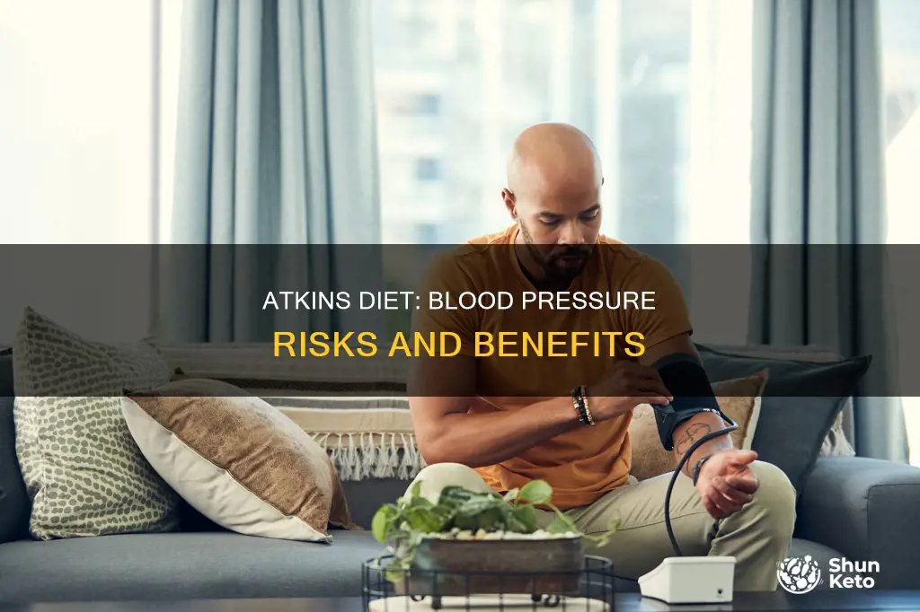 does atkins diet raise blood pressure