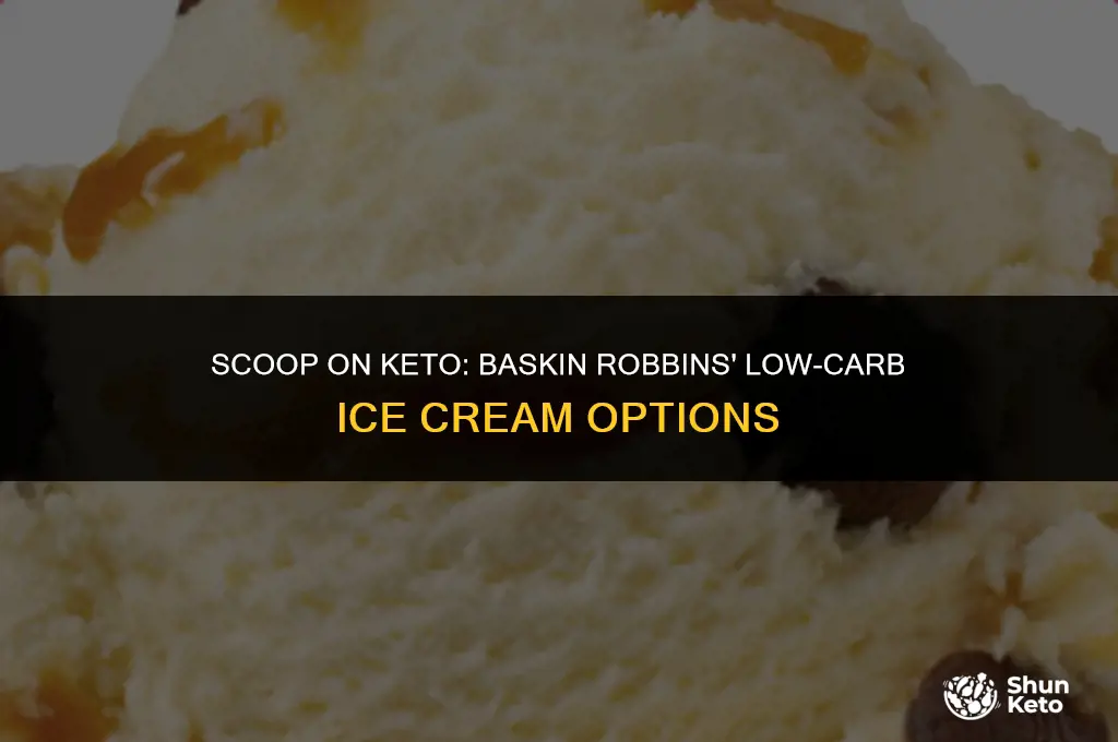 does baskin robbins have keto friendly ice cream