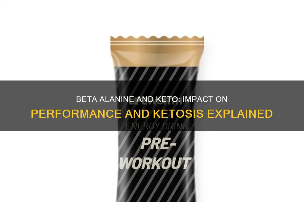does beta alanine affect keto