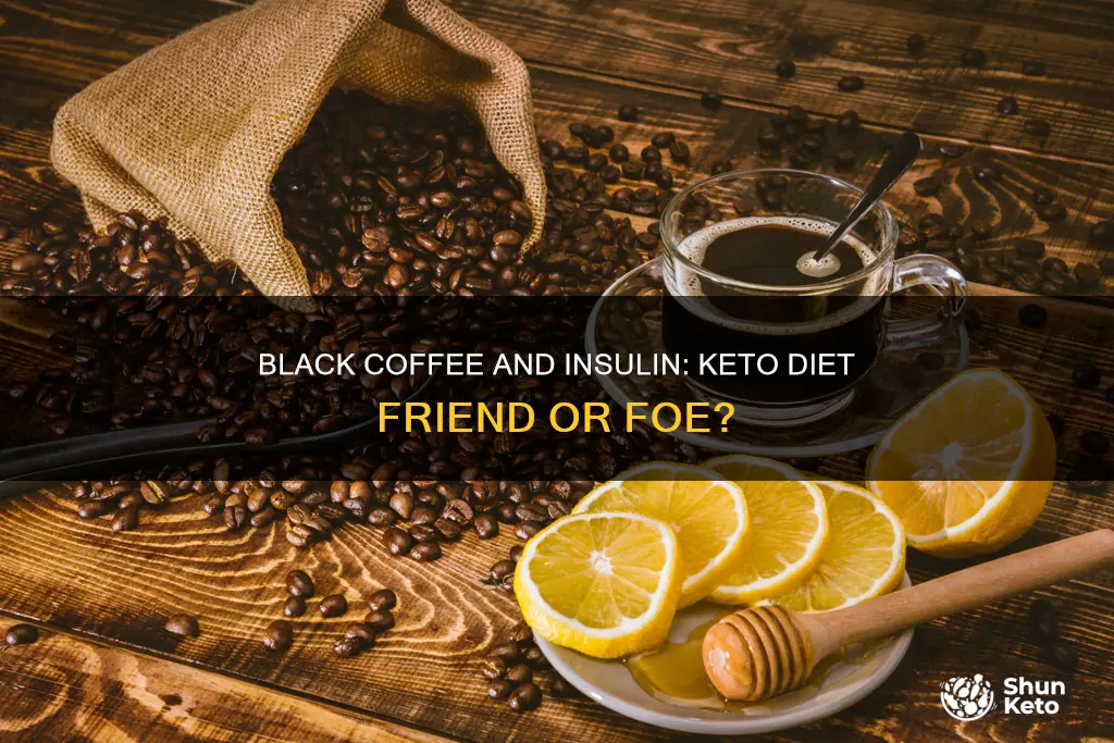 does black coffee spike insulin keto