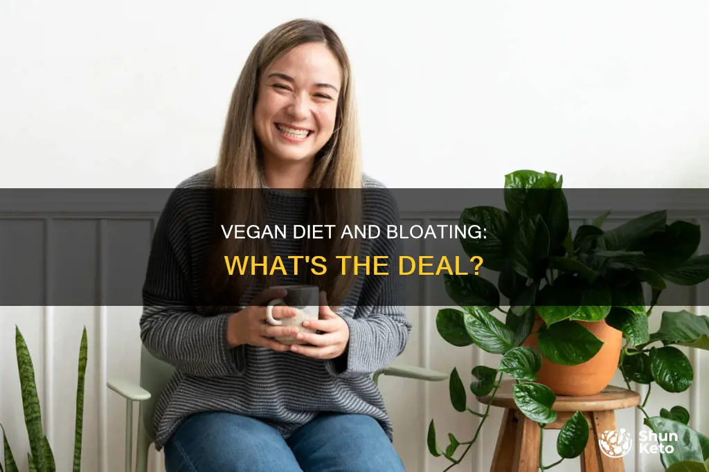 does bloating from vegan diet go away