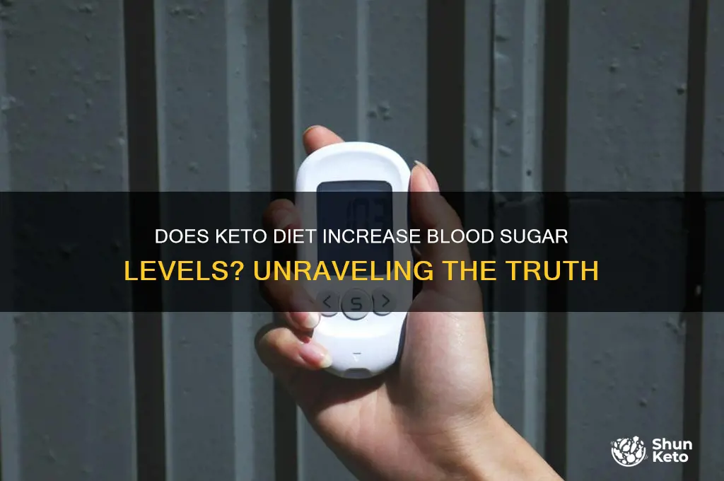 does blood glucose rise on keto