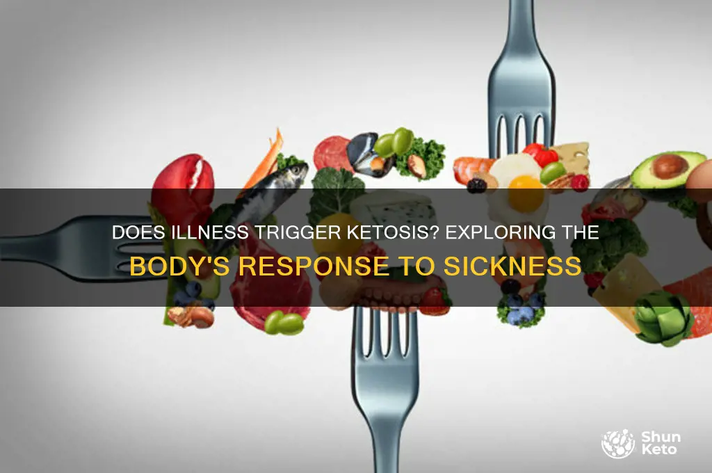 does body go into keto when ill