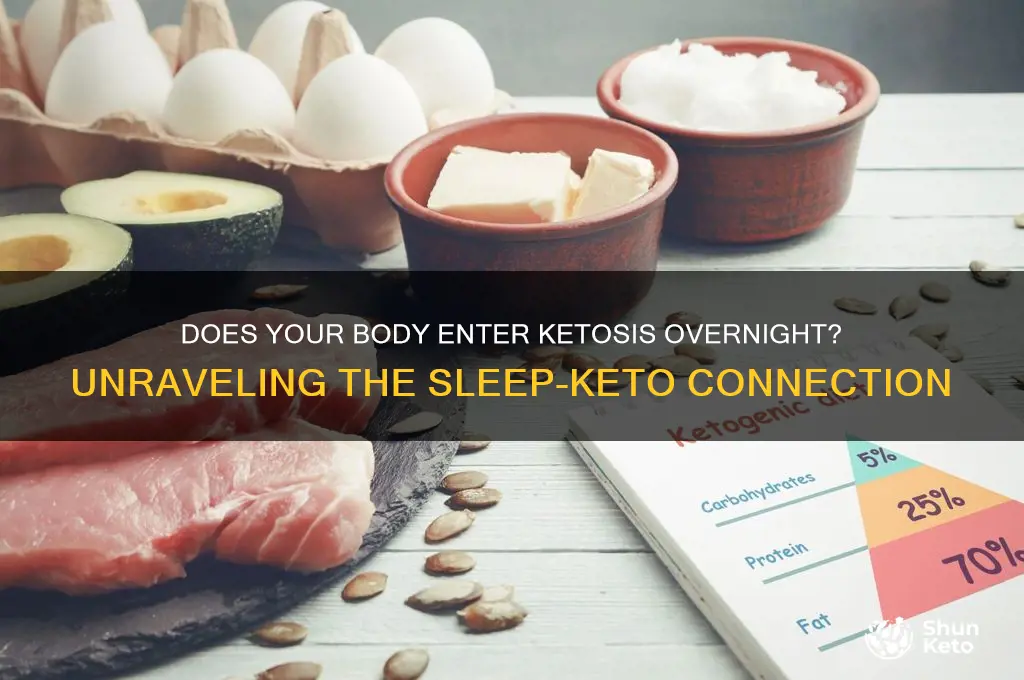 does body go into keto while sleeping