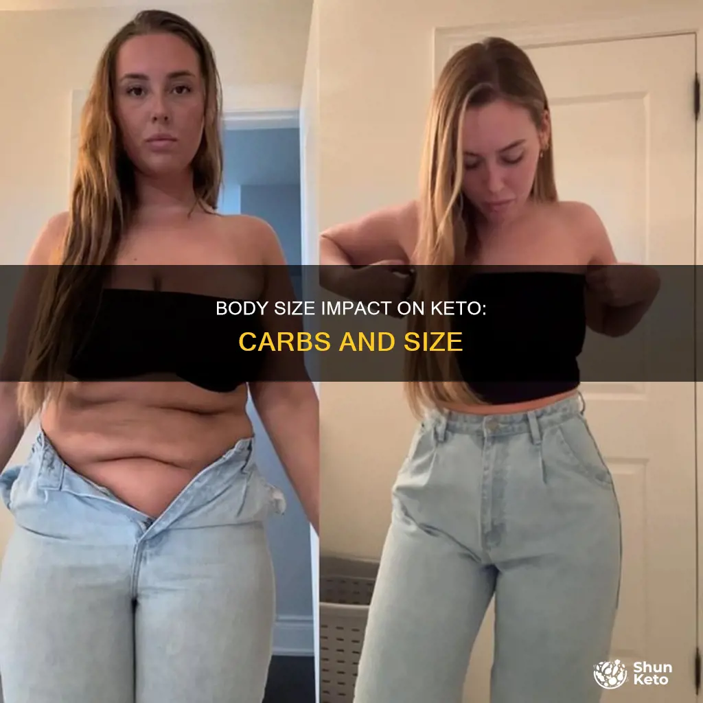 does body size matter for carbs in keto