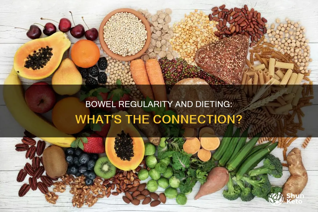 does bowel regularity change while dieting