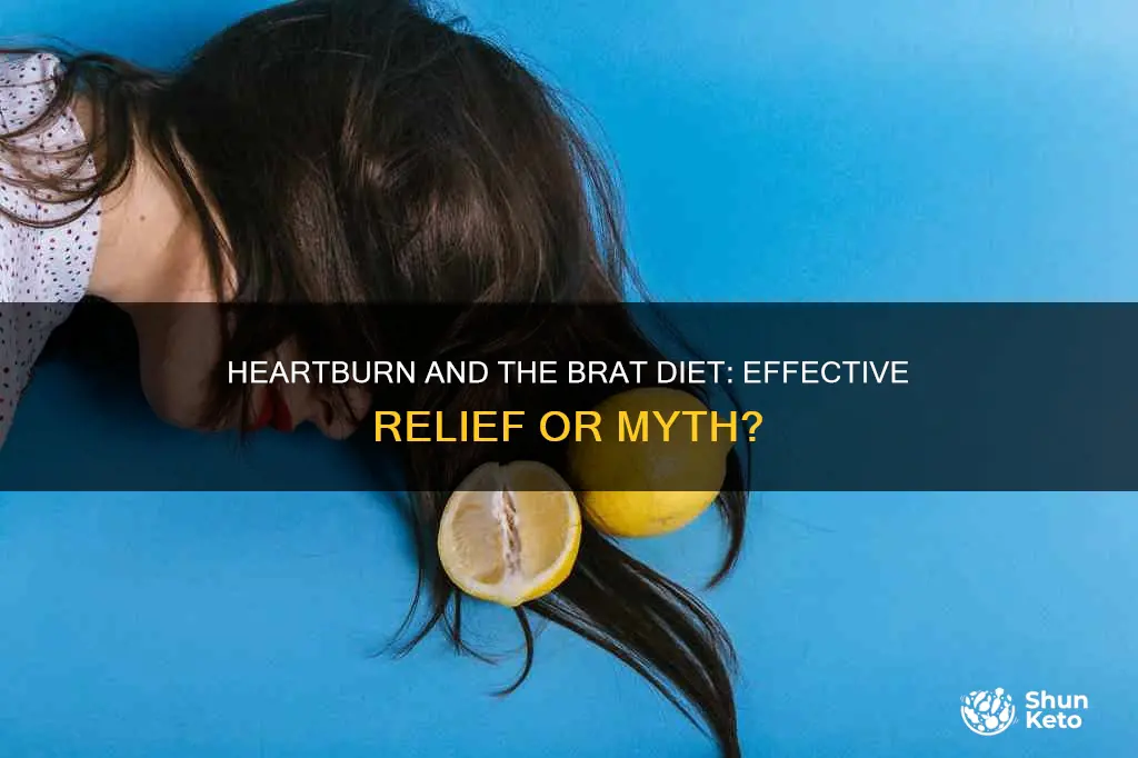 does brat diet help with heartburn