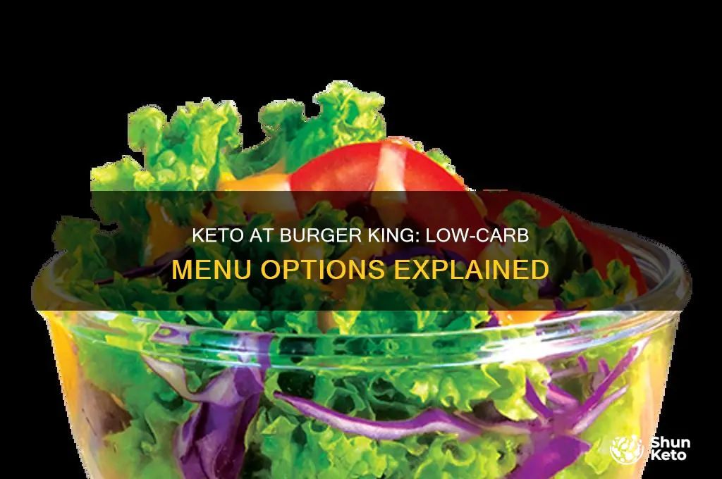 does burger king have keto options