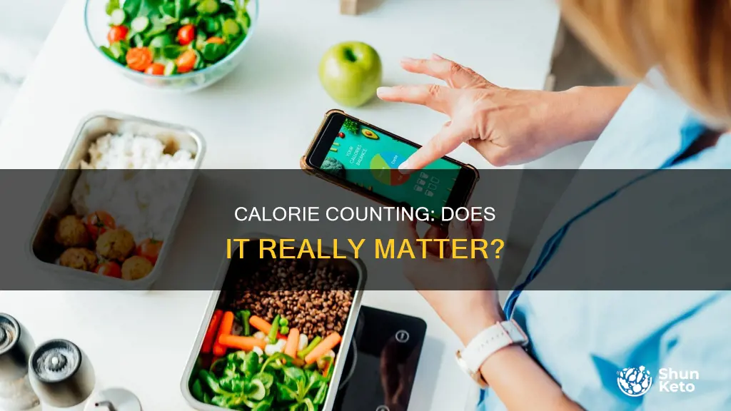 does calorie matters on diet