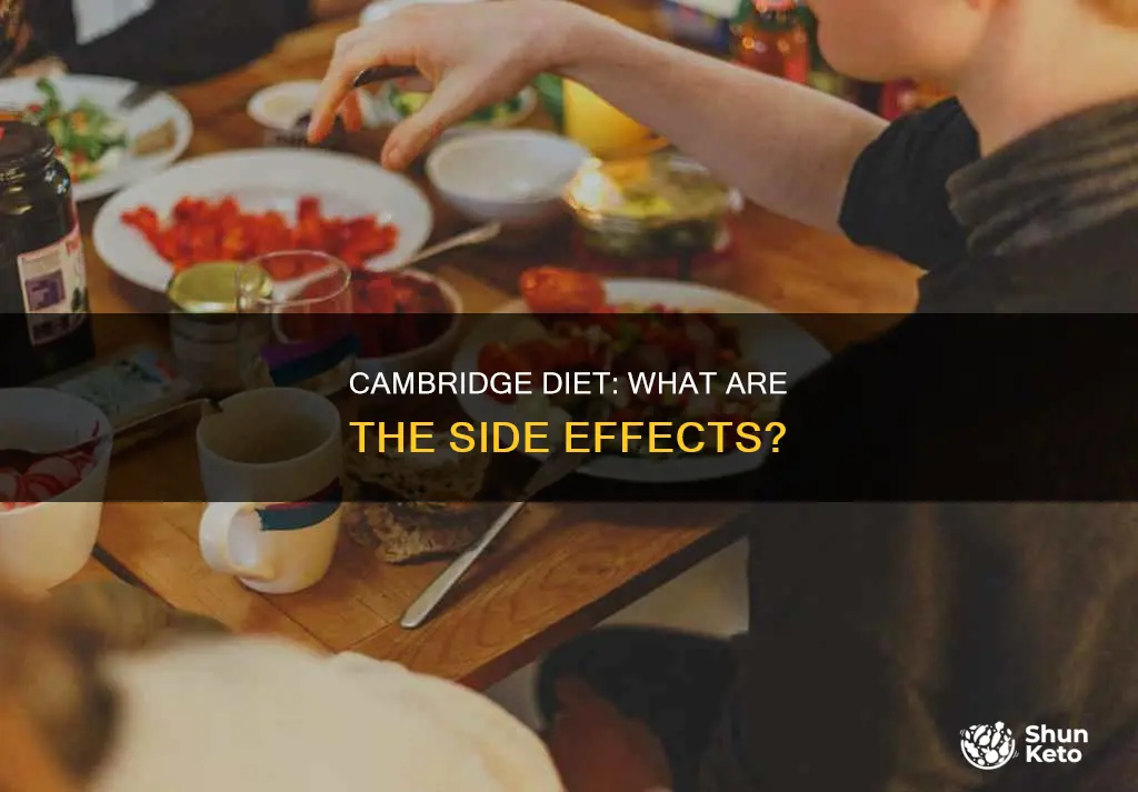 does cambridge diet have side effects
