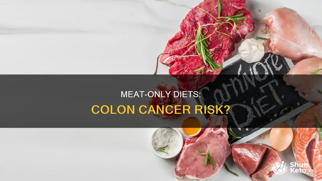 does carnivore diet cause colon cancer