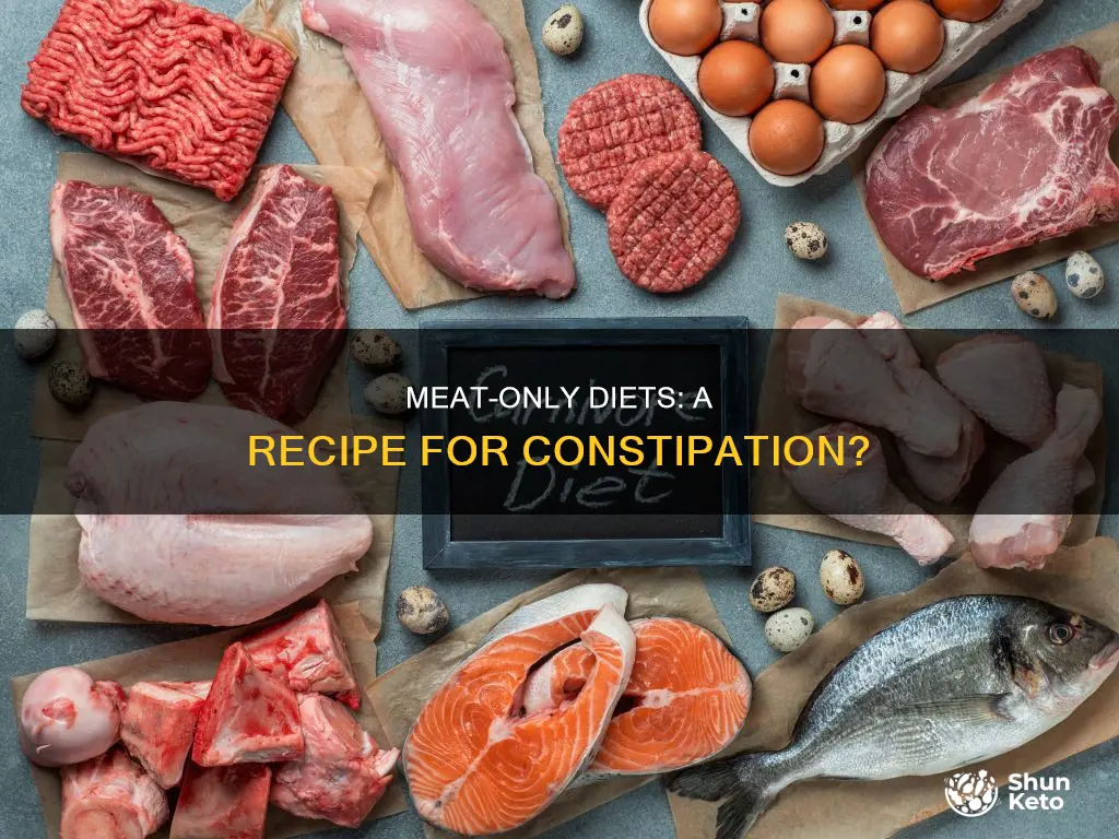 does carnivore diet cause constipation