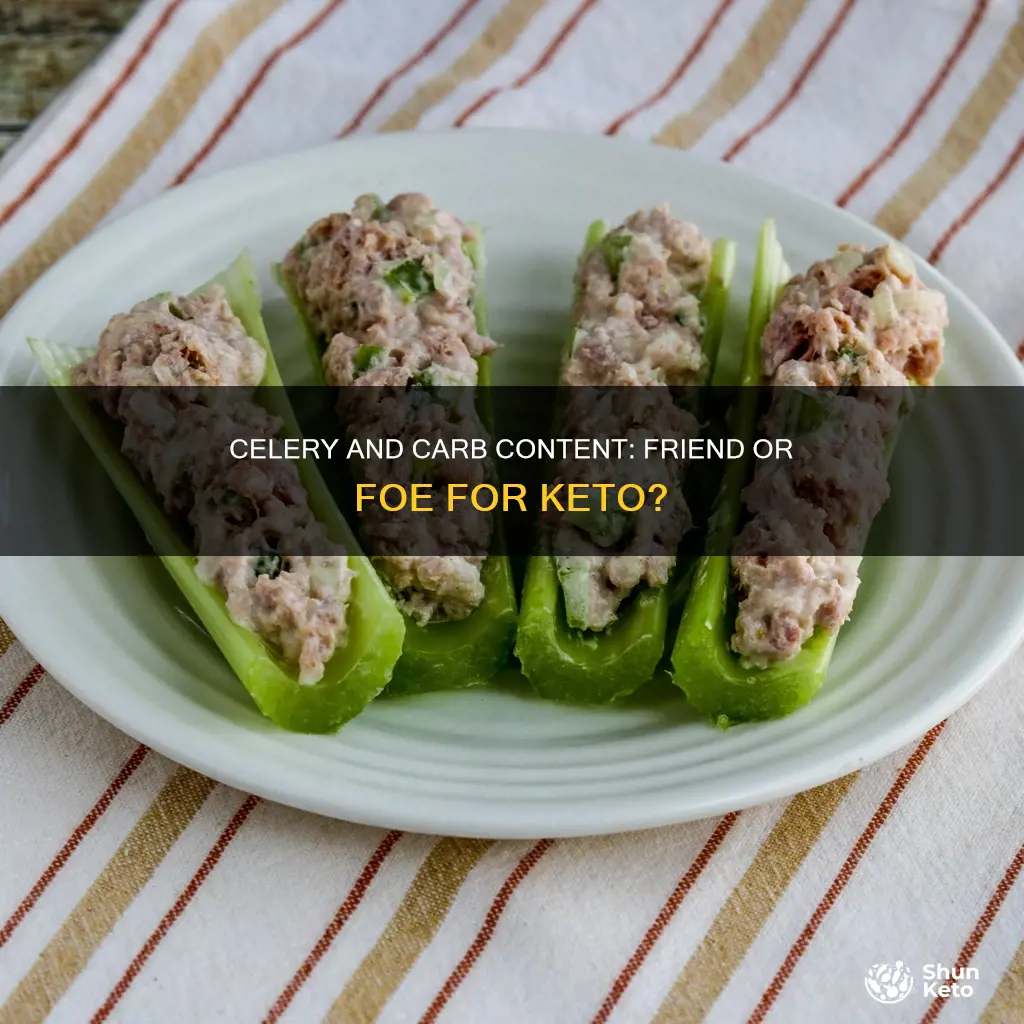 does celery have carbs keto