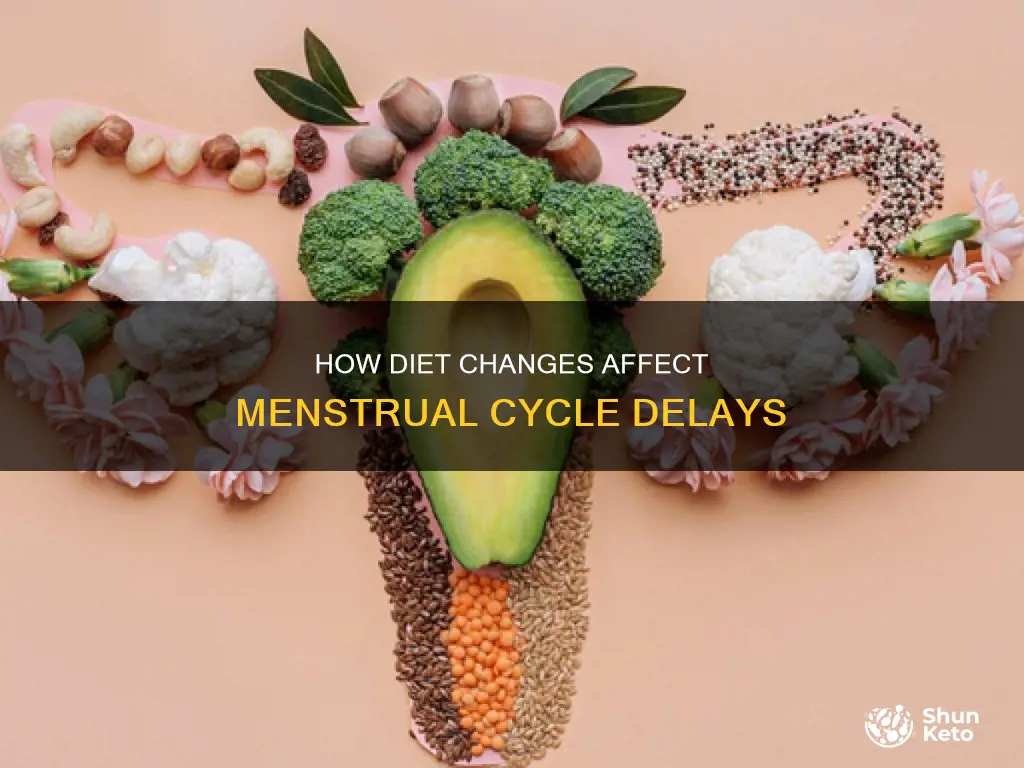 does change in diet delay period