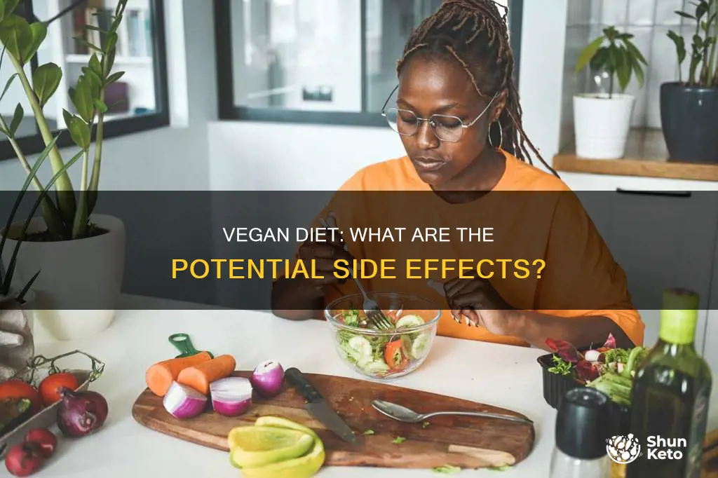 does changing to vegan diet side effects