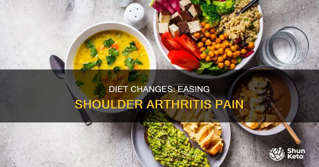 does changing your diet help with shoulder pain arthritis