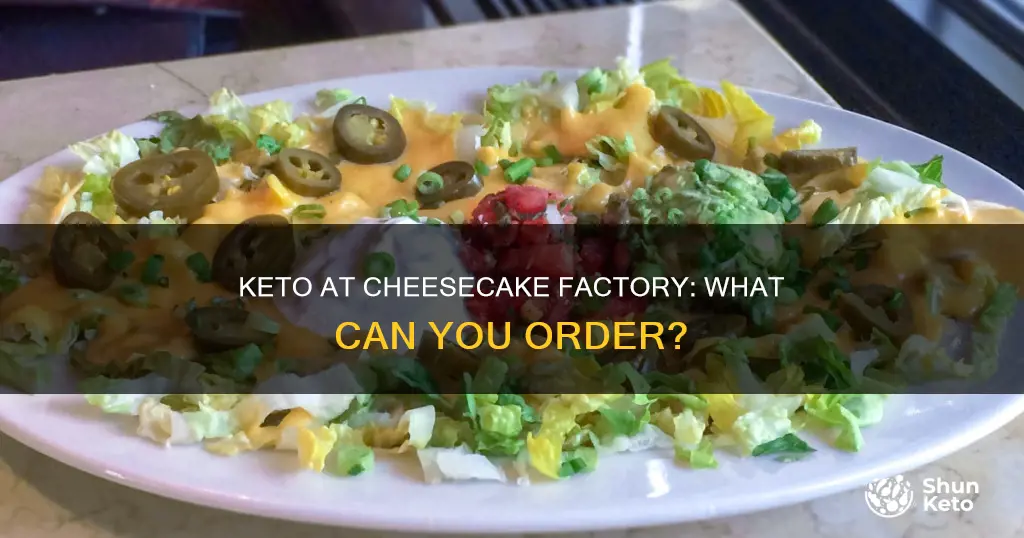 does cheesecake factory have keto meals