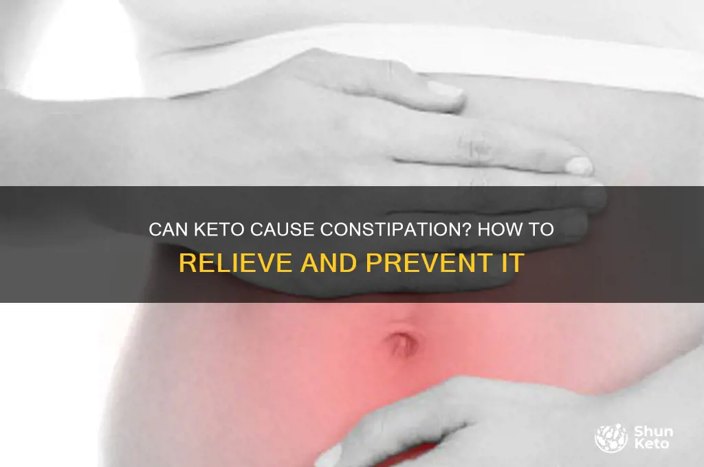 does constipation go away on keto