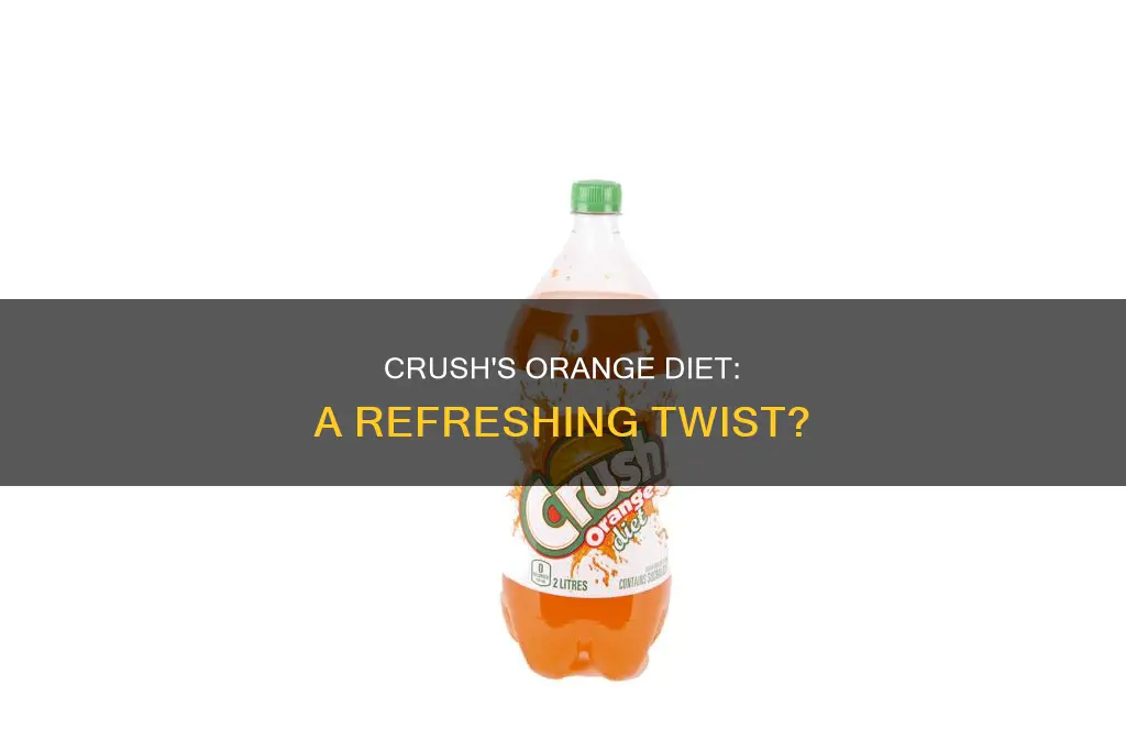does crush make an orange flavor diet