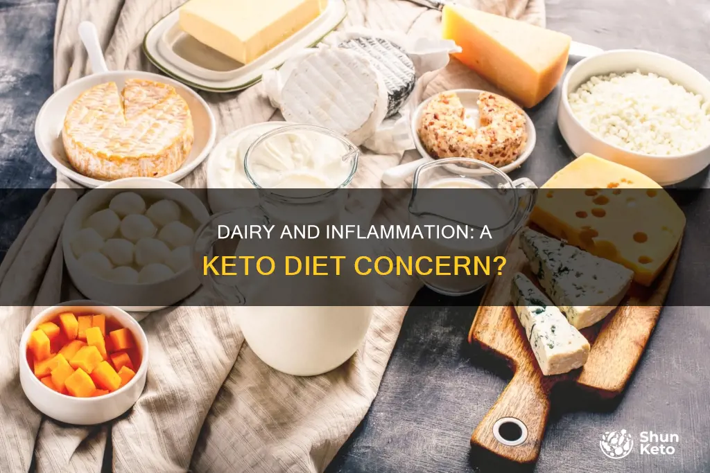 does dairy cause inflammation keto