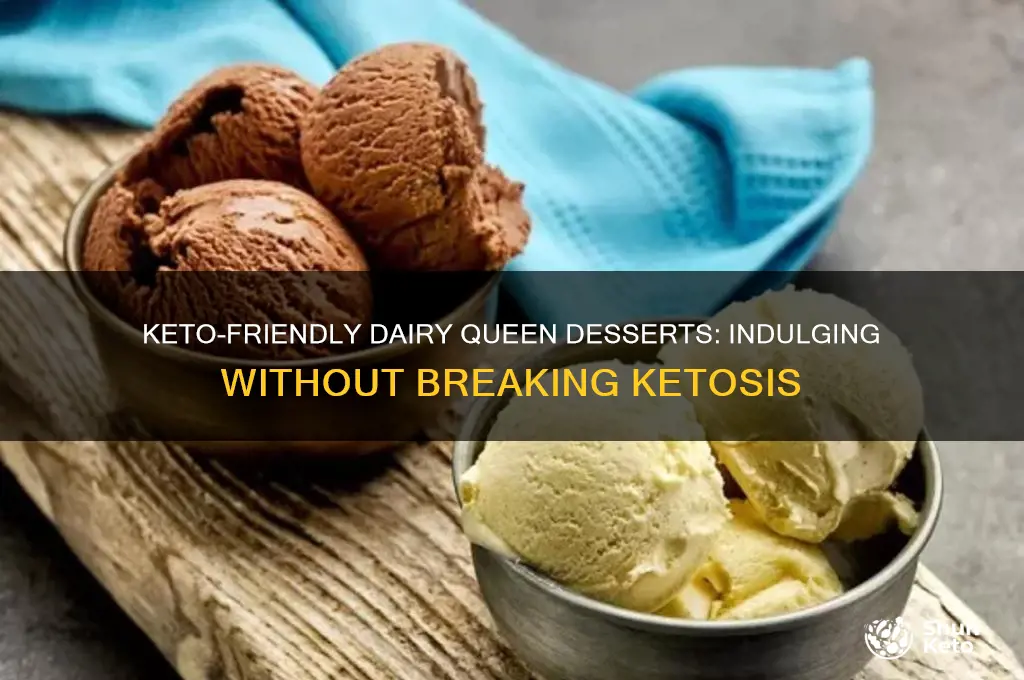 does dairy quen have any keto desserts