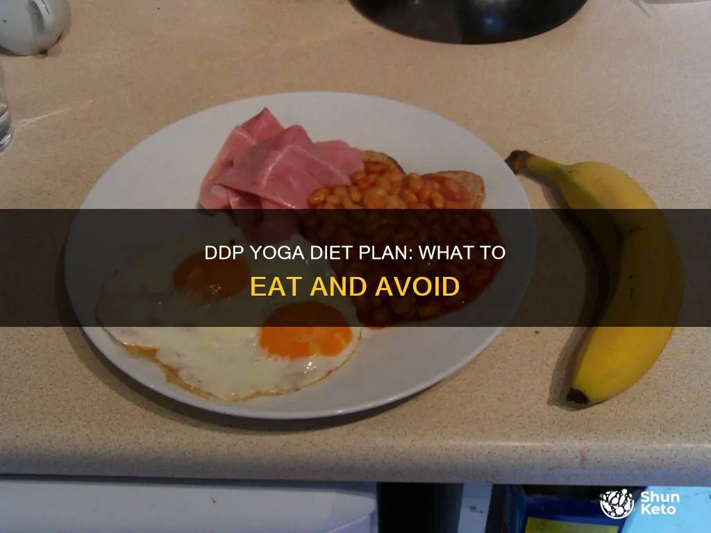 does ddp yoga have a diet plan