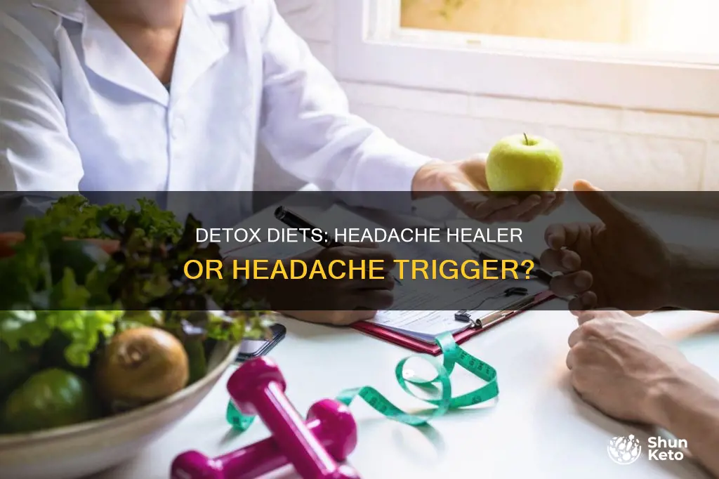 does detox diet cause headaches