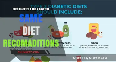 Diabetes Diets: Similarities and Differences in Type 1 and 2