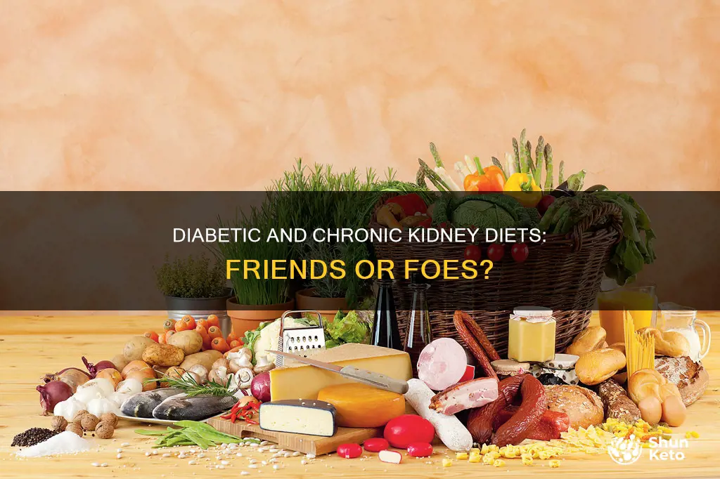 does diabeti diet go against ckd diet