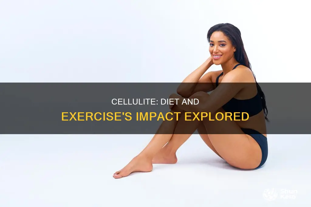 does diet and exercise help cellulite