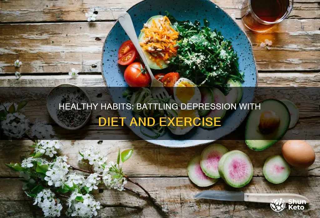 does diet and exercise help depression