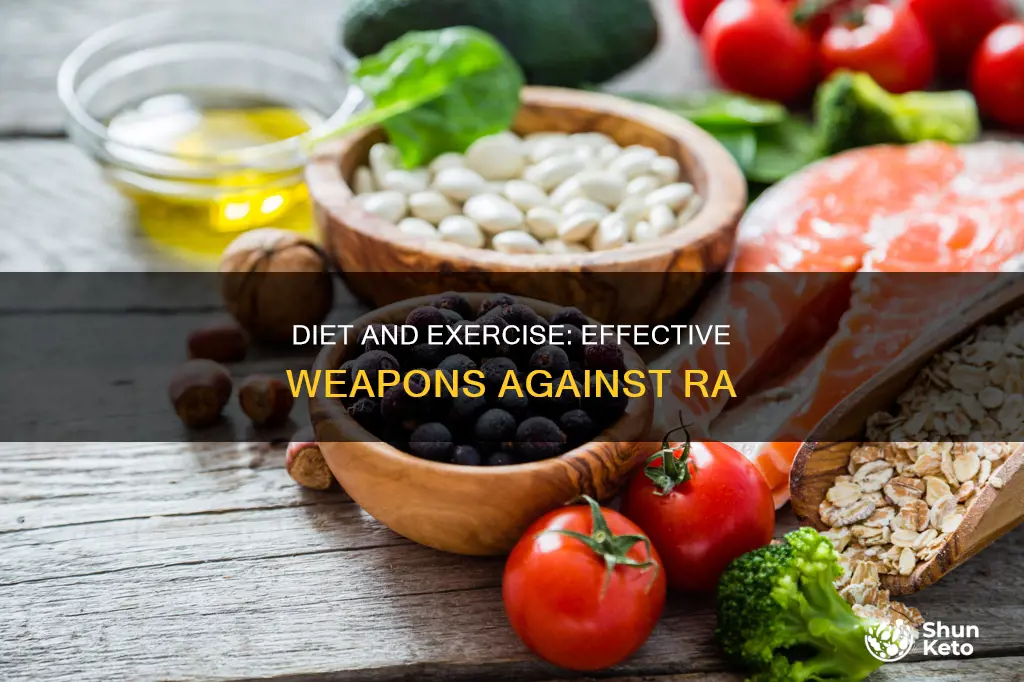 does diet and exercise help ra