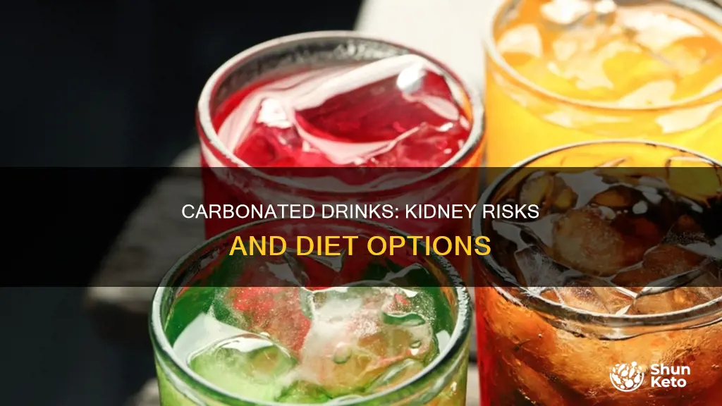 does diet carbonated drink hurt kidneys