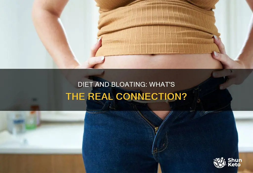does diet cause bloating