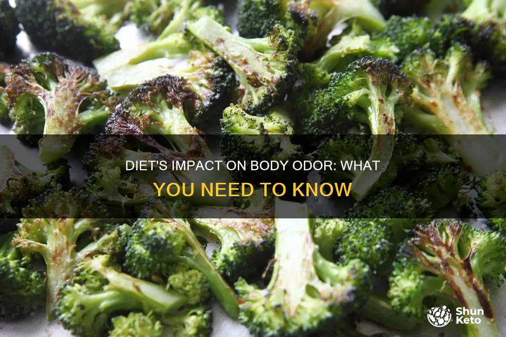 does diet cause body odor
