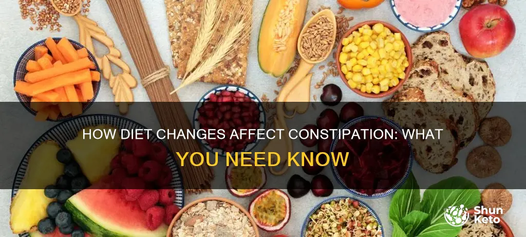 does diet change constipste u