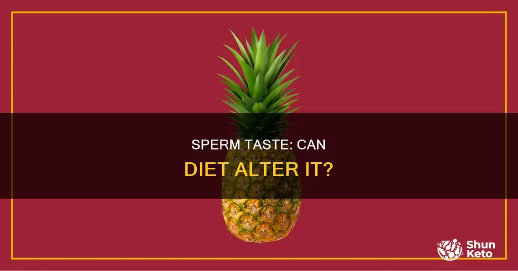 does diet change sperm taste