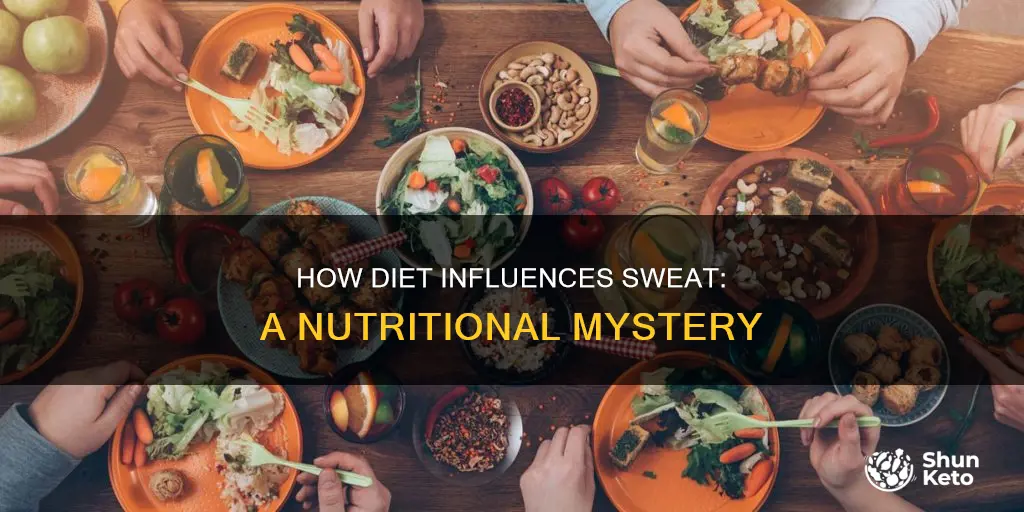 does diet change sweat content