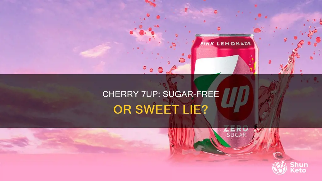 does diet cherry 7up have sugar