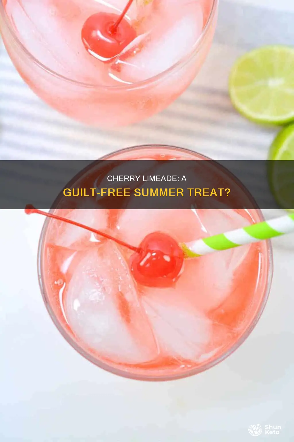 does diet cherry limeade have calories