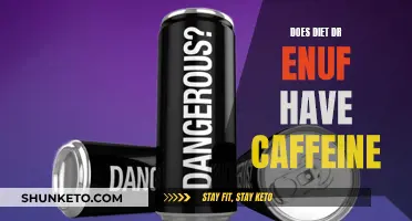 Dr Enuf's Diet Drink: Caffeine or Not?