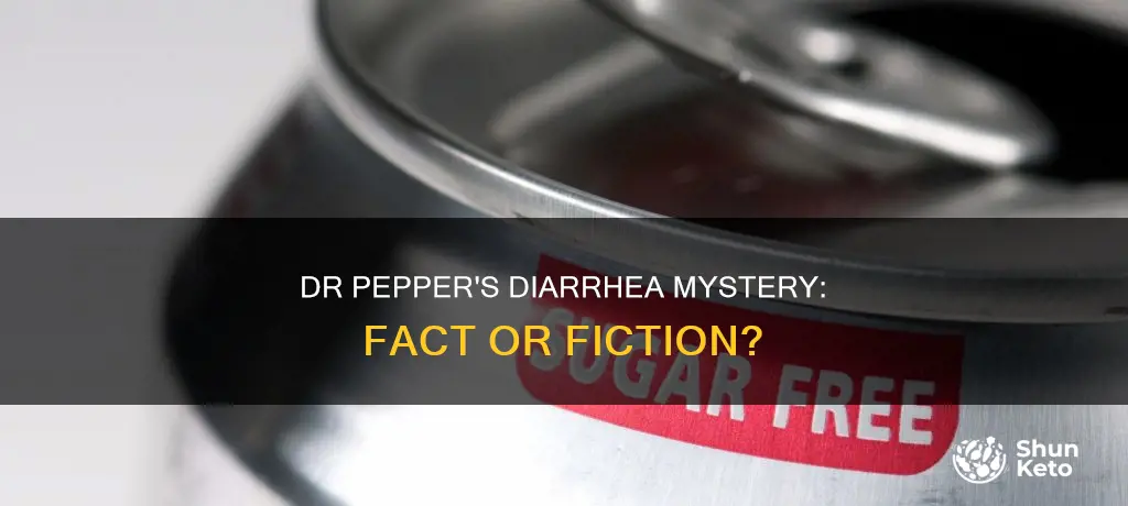 does diet dr pepper cause diarrhea