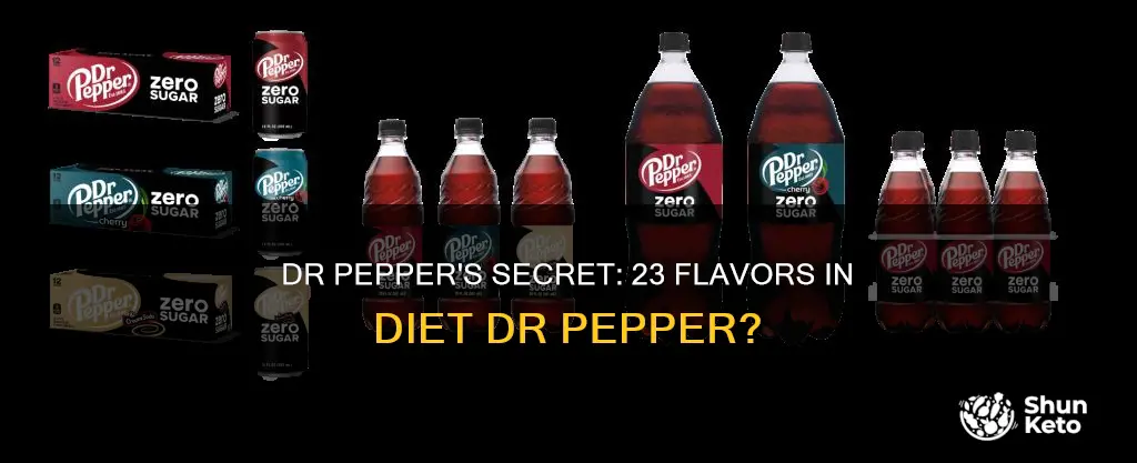 does diet dr pepper have 23 flavors
