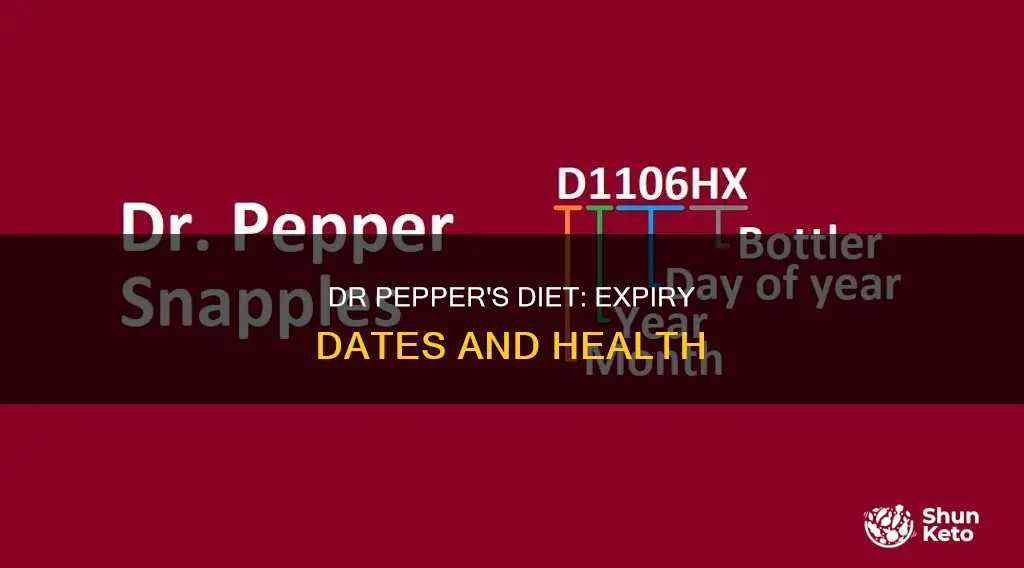 does diet dr pepper have an expiration date