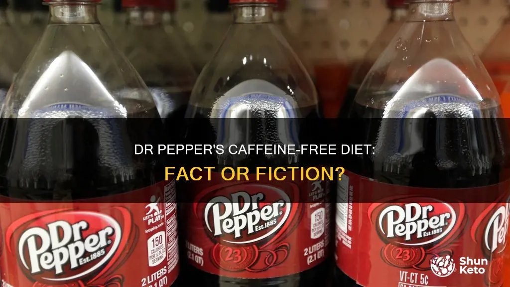 does diet dr pepper have caggeine