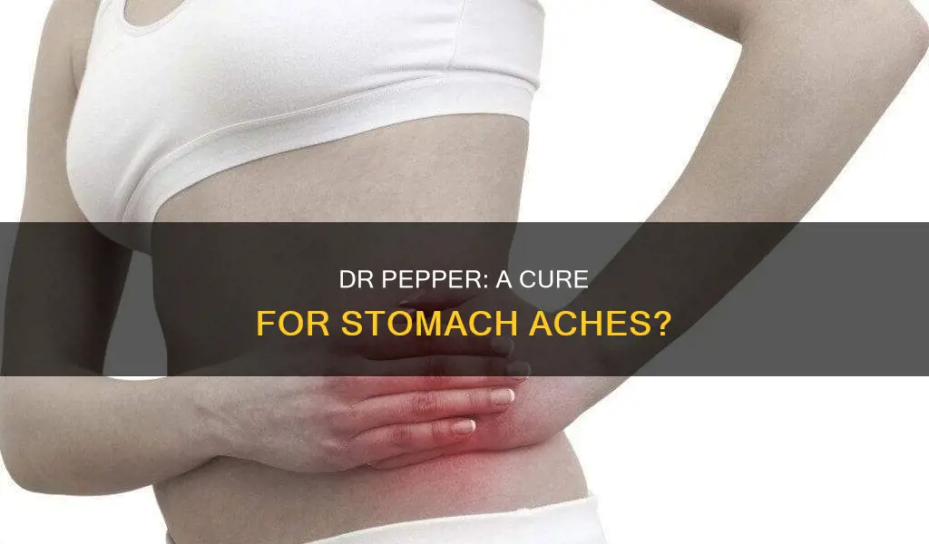 does diet dr pepper help stomach aches
