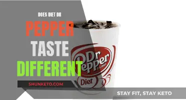 Why Does Diet Dr Pepper Taste Different?